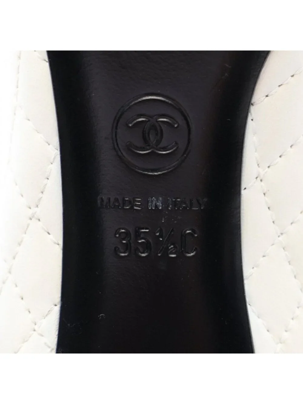Chanel Pumps Quilted Leather Heels